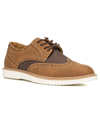 New York And Company Men's Tyler Wingtip Oxford Shoes In Brown