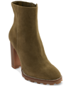 Karl Lagerfeld Peppy Bootie In Olive