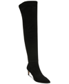 Sam Edelman Ursula Suede High Boots In Black Suede