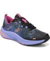 Ryka No Limit Womens Fitness Workout Athletic And Training Shoes In Black/purple Fabric