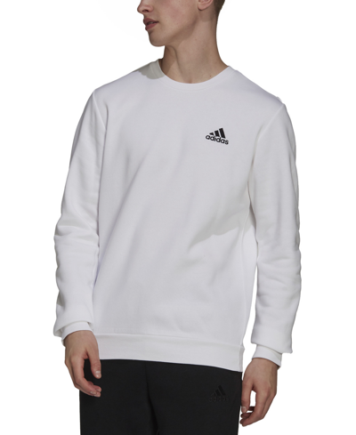 Adidas Originals Feel Cozy Sweatshirt In White