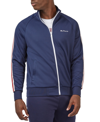 Ben Sherman Men's House Taped Full-zip Track Jacket In Marine