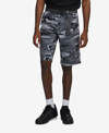 Ecko Unltd Men's Zippity Do Dah Cargo Shorts With Removable Belt, 2 Piece Set In Camo Gray