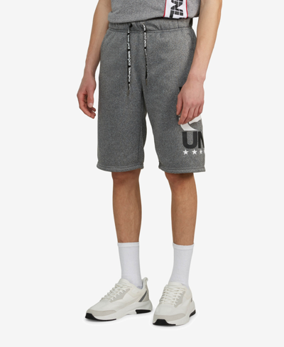 Ecko Unltd Men's Big And Tall In The Middle Fleece Shorts In Gray