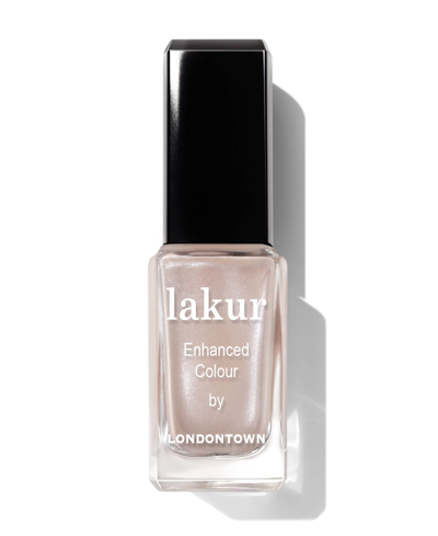 Londontown Lakur Enhanced Color Nail Polish, 0.4 Oz. In Pearl (soft Shimmering Champagne)