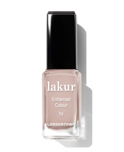 Londontown Lakur Enhanced Color Nail Polish, 0.4 oz In Pampas (creamy Buff Beige)