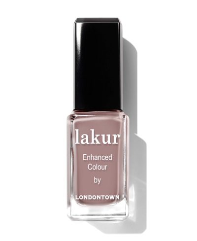 Londontown Lakur Enhanced Color Nail Polish, 0.4 Oz. In Chai (spiced Taupe Crème)