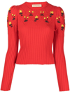 CORMIO FLORAL OMA SWEATER