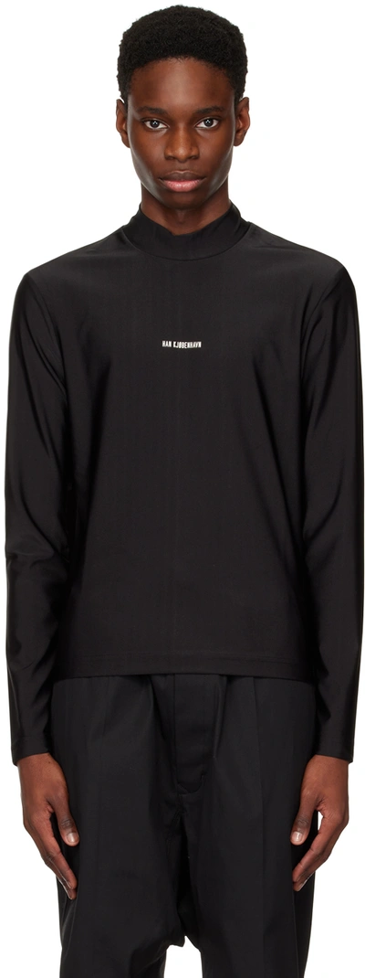 Han Kjobenhavn Black Raglan Turtleneck