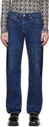 Bless Blue Jeansfront Jeans In Darkblue / Darkblue