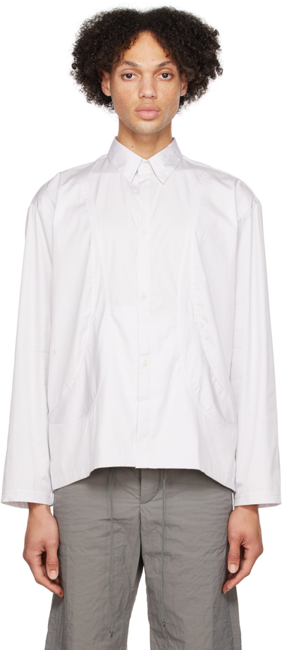 Sage Nation Off-white Takeshi Long Sleeve Shirt In Off White