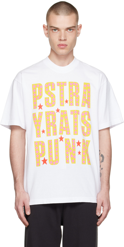 Stray Rats White Stray Punk T-shirt