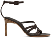 Jacquemus Les Sandales Camargue Leather Sandals In 850 Brown