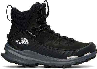 The North Face Black Vectiv Boots In Ny7 Tnf Black/vanadi