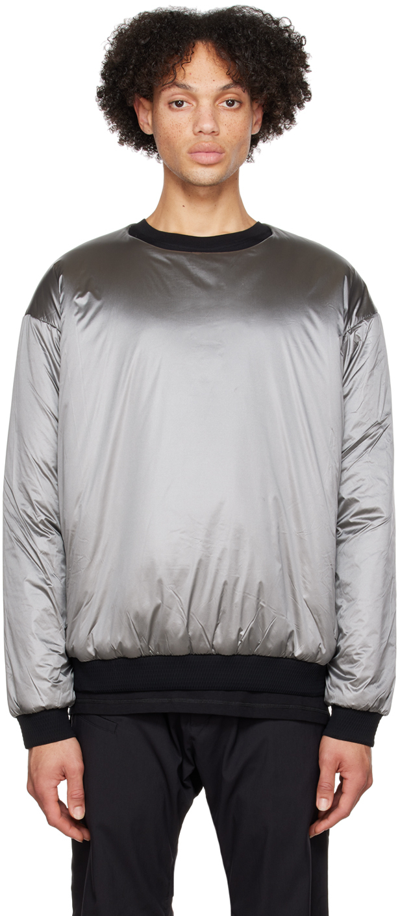 Acronym Primaloft® Insulated Sweatshirt In Grey