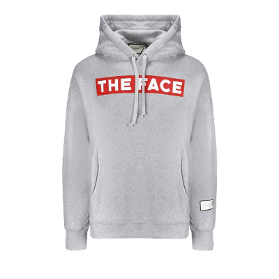 Pre-owned Gucci 'the Face' Hoodie 'grey'