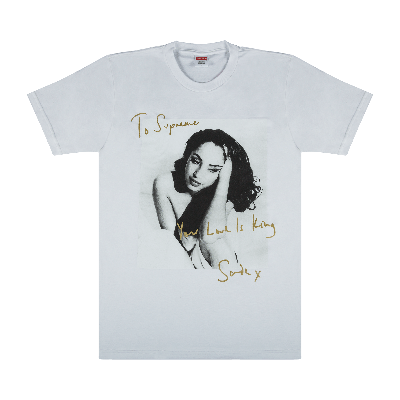 Pre-owned Supreme Sade T-shirt 'white'