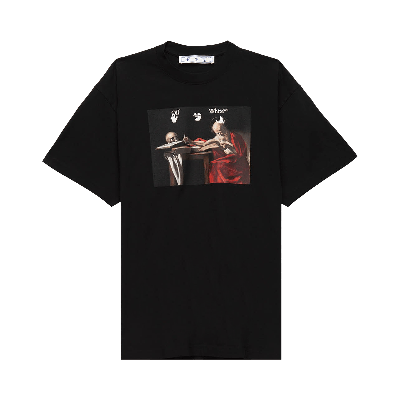 Pre-owned Off-white Caravaggio Short-sleeve Over Tee 'black/red'