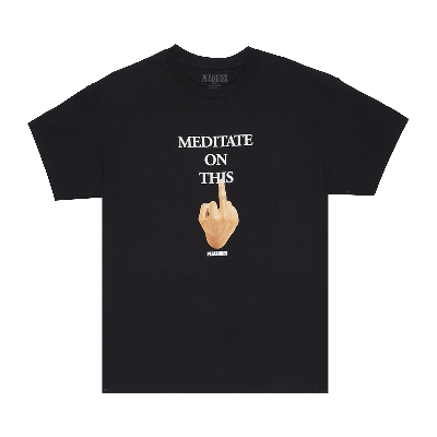 Pre-owned Pleasures Message T-shirt 'black'