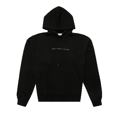 Pre-owned Off-white Marker Skate Hoodie 'black/multicolor'