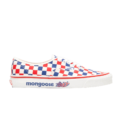 Pre-owned Vans Our Legends X Authentic 44 Dx 'mongoose - Red Blue Checkerboard' In Multi-color