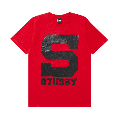 Pre-owned Stussy S Tee 'red'