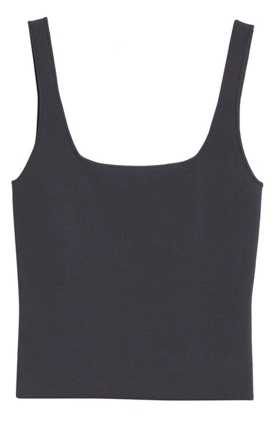 Vince Square Neck Tank Top In Dk Tide