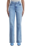 Lafayette 148 Women's York High-waisted Wide-leg Jeans In Stonewash Blue