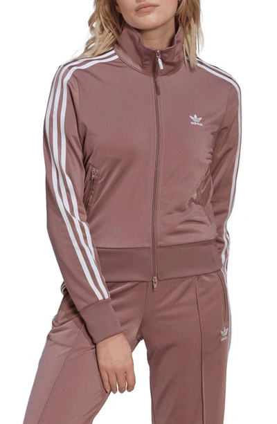 Adidas Originals Originals Adicolor Classics Firebird Track Jacket In Purple/white