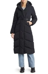Canada Goose Marlow Padded Longline Shell-down Coat In Black