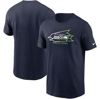 Nike Men's Local Phrase Essential (nfl Seattle Seahawks) T-shirt In Navy