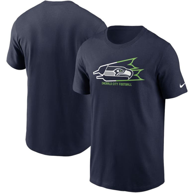 Nike Men's Local Phrase Essential (nfl Seattle Seahawks) T-shirt In Blue