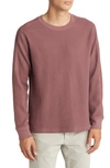 Rails Wade Long Sleeve Thermal T-shirt In Brown