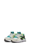 Nike Kids' Air Huarache Sneaker In Phantom/ Spruce/ Black/ Volt