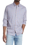 Faherty The Movement Plaid Button-up Shirt In Morning Cove Plaid