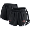 NIKE NIKE CHARCOAL SAN FRANCISCO 49ERS PLUS SIZE LOGO PERFORMANCE TEMPO SHORTS