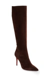 Christian Louboutin So Kate Pointed Toe Boot In Espresso