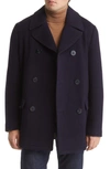 Brooks Brothers Out New Wool Peacoat In Navy
