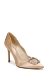 Sam Edelman Women's Harriett Scalloped Satin Embellished Pumps In Rosa Blush