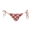 La Doublej String Bikini Bottom In Mezzaluna_orange