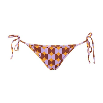 La Doublej String Bikini Bottom In Mezzaluna Orange