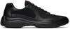 Prada Americas Cup Low-top Sneakers In Black