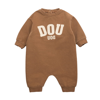 Douuod Logo-print Romper In Camel
