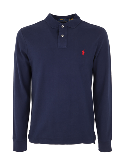 Polo Ralph Lauren "safi" Lds Long Sweater In Blue