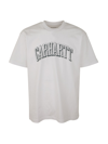Carhartt White Scrawl Script T-shirt In Wxx White Juniper