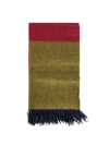 Ps By Paul Smith Striped Scarf In Blue Multi