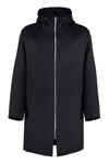Bottega Veneta Cappotto 704182v25f0 1000 In Black