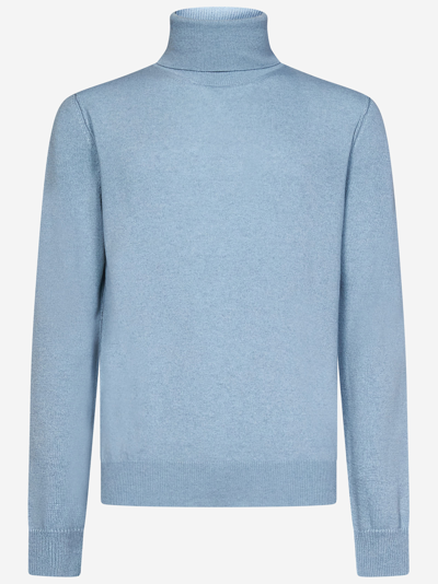 Maison Margiela Sweater In Light Blue