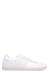 TOD'S TABS LEATHER LOW-TOP SNEAKERS