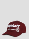 Dsquared2 Baseball Cap In Pink & Purple